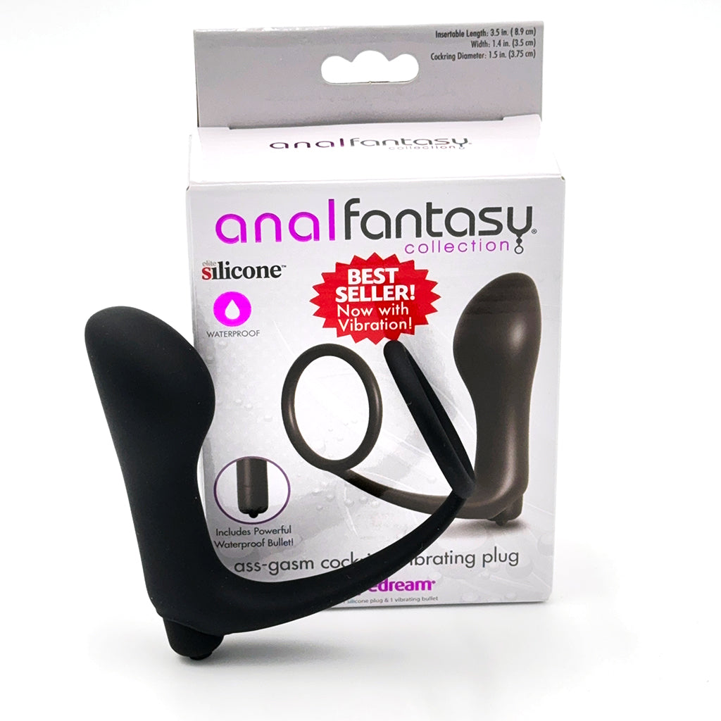 Photo of Prostate Massager with Cock Ring and Vibration with box